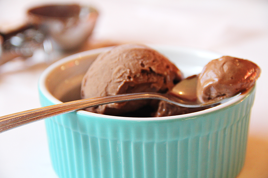 healthy chocolate ice cream