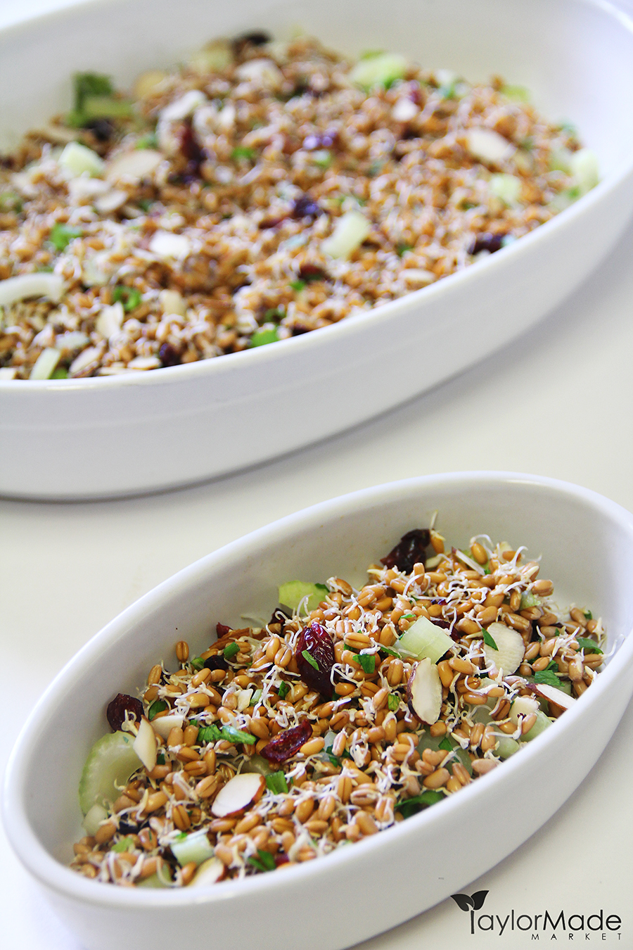 wheatberry salad healthy vertical