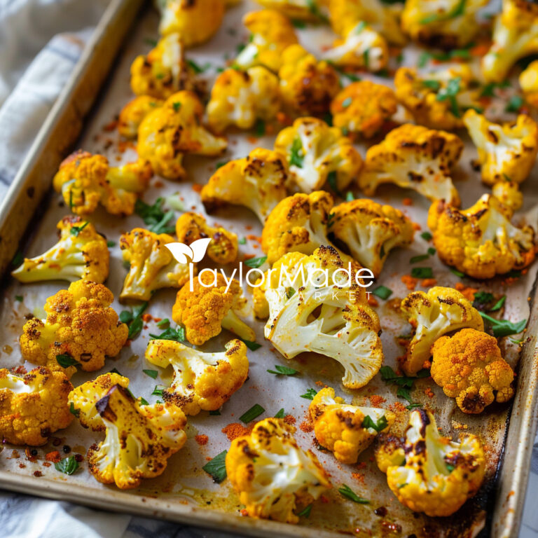 Curry Roasted Cauliflower