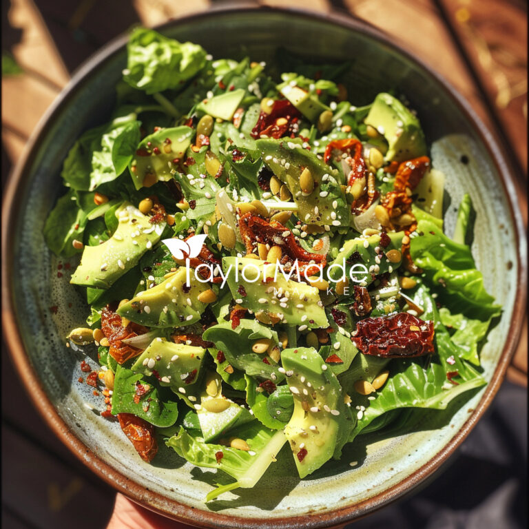 Superfood Salad with Caramelized onions